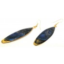 BLUE GALAXY Earrings - Drop Long Dangling Hook - Classy Fashion - Women P4